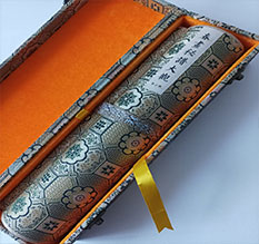 开州书画装裱案例